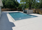 Cool Kote & Deck Refinishing — swimming pool renovation pictures in Austin