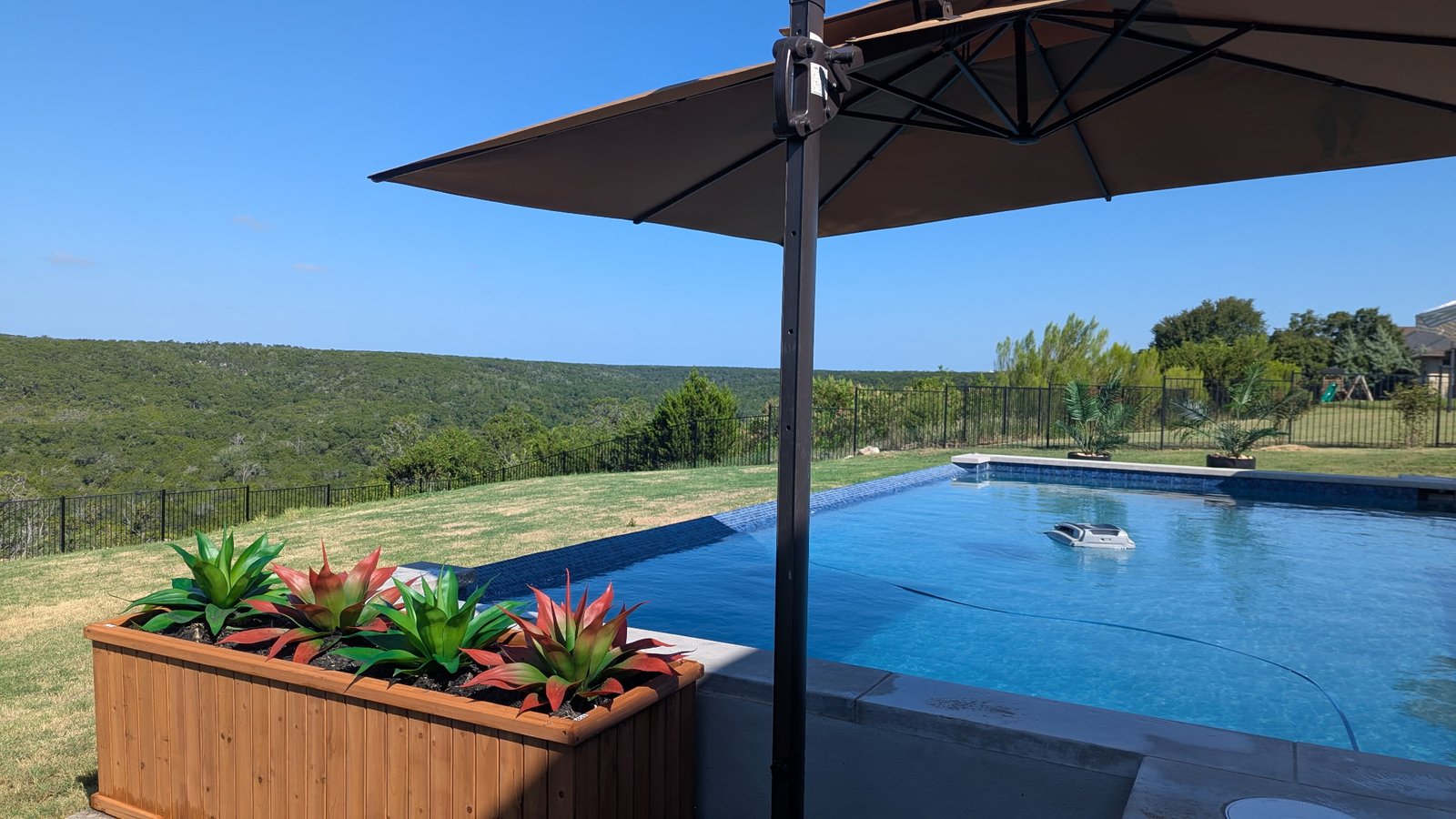 Mitered corners and grout alignment on pool tile and coping